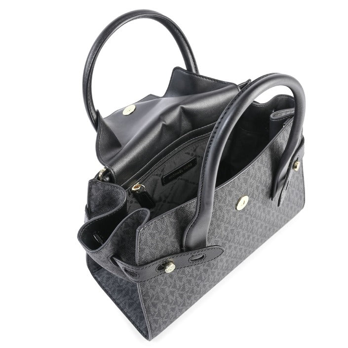 Michael Kors Medium Flap Handbag Black