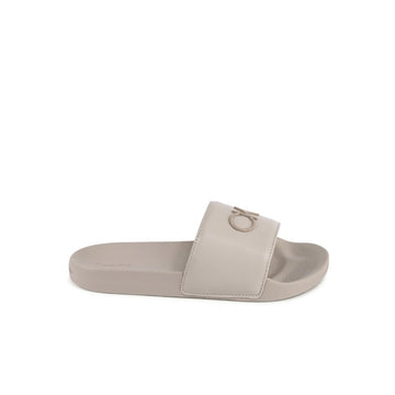 Calvin Klein Women's Slide Beige