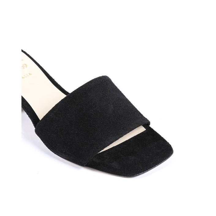 19V69 ITALIA by VERSACE Women's Sandal Black NEPER SPRINT NERO