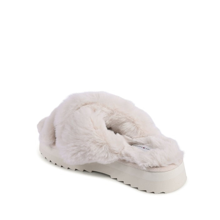 Tommy Hilfiger Women's Slipper White