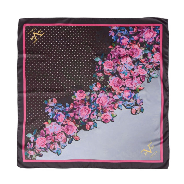 19V69 ITALIA by VERSACE Women's Foulard Multicolor FLOWER