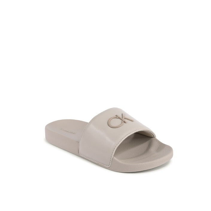 Calvin Klein Women's Slide Beige