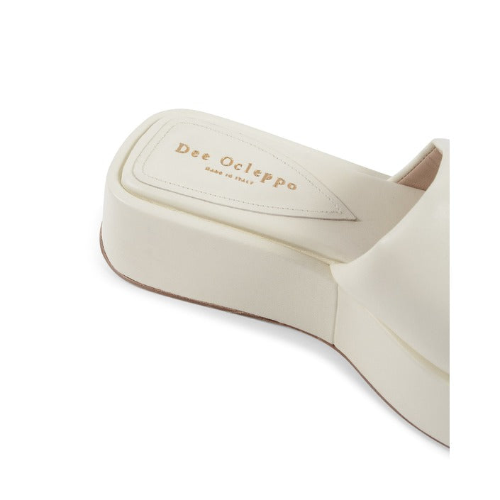 Dee Ocleppo - Kimmy Heeled Mule - Cream