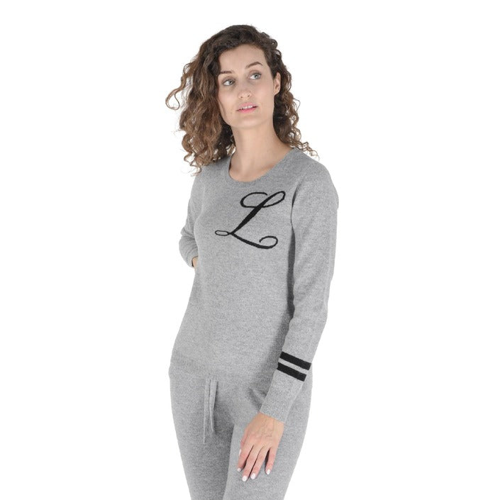 Crown of Edinburgh Cashmere Crew Neck Sweater STOCKBRIDGE GREY L