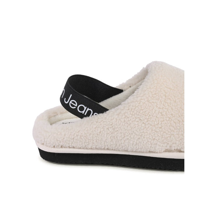 Calvin Klein Women's Slipper White
