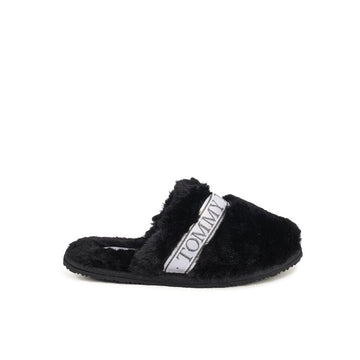 Tommy Hilfiger Womens Slipper Black