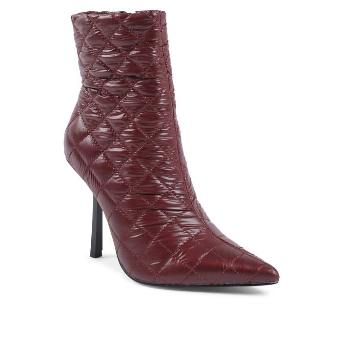 19V69 ITALIA by VERSACE Women's Ankle Boot Bordeaux BORDEAUX
