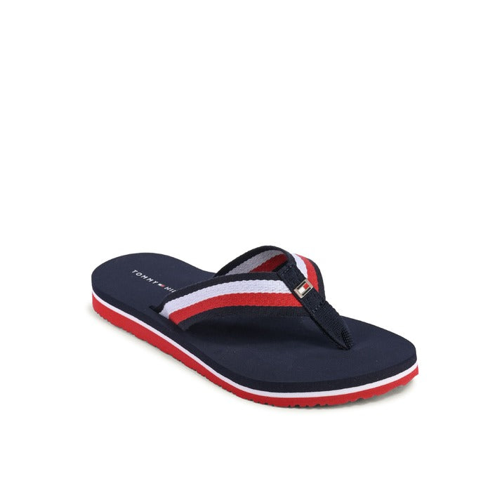 Tommy Hilfiger Womens Flip Flop Blue