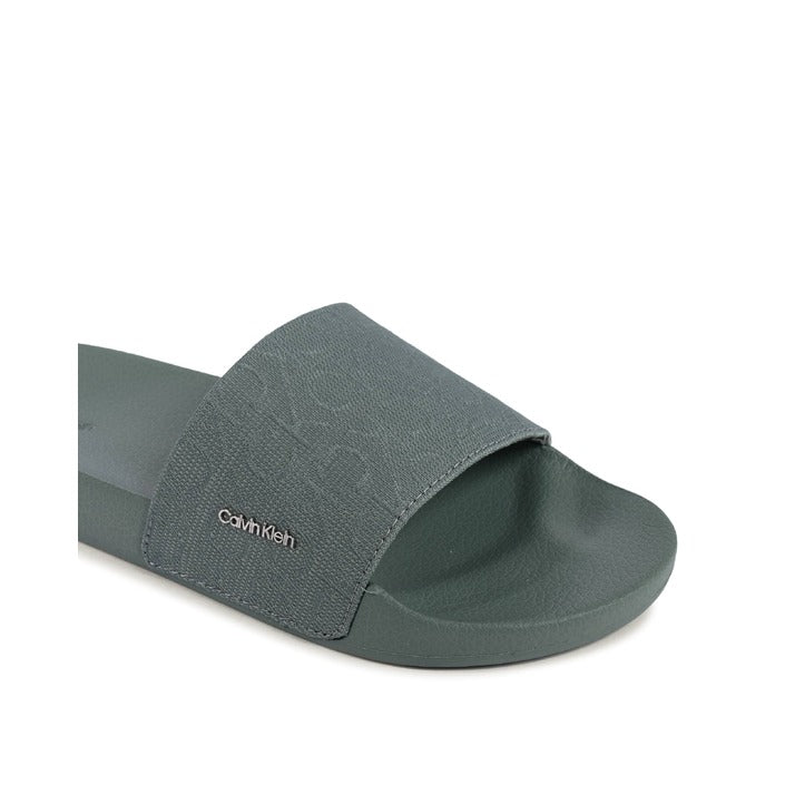 Calvin Klein Women's Slide Green