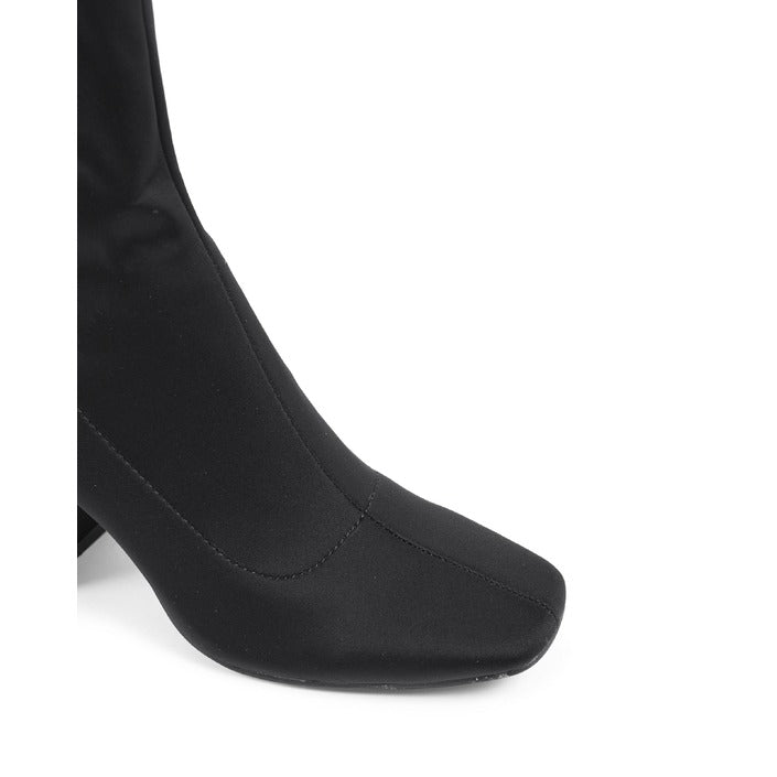 19V69 ITALIA by VERSACE Women's Ankle Boot Black NERO