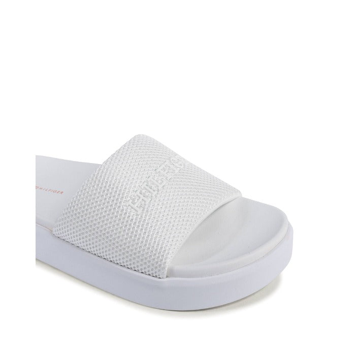 Tommy Hilfiger Women's Slide White