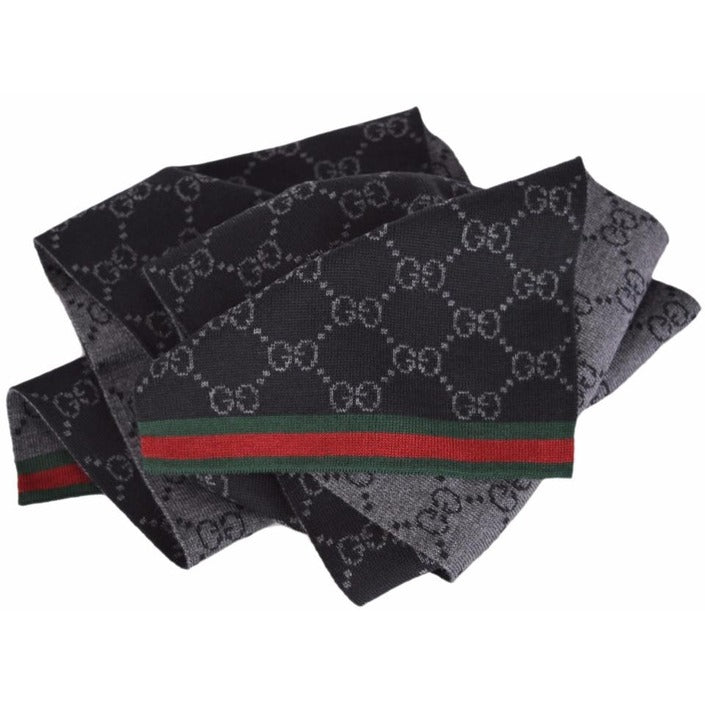Gucci Men's Scarf 23x180 Black