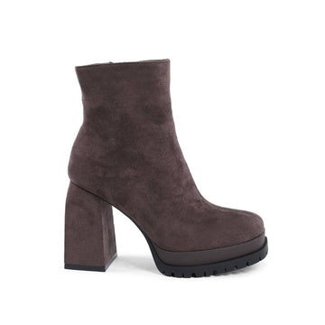 19V69 ITALIA by VERSACE Women's Ankle Boot Brown MARRONE