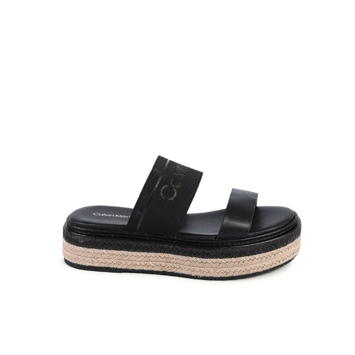 Calvin Klein Womens Wedge Black