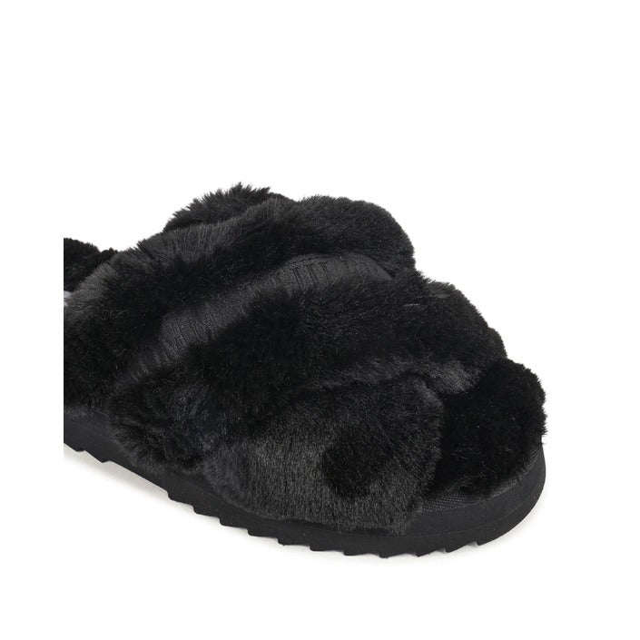 Tommy Hilfiger Womens Slipper Black