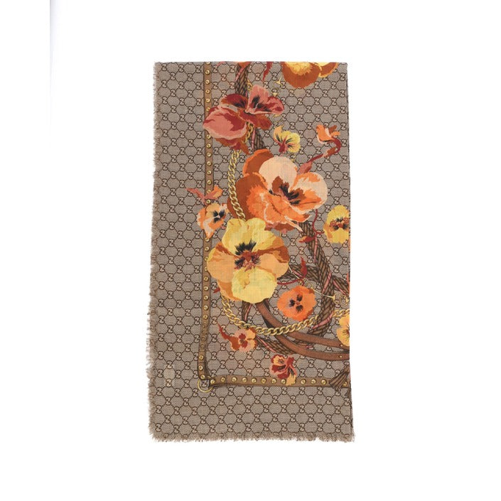 Gucci Original GG 100% wool Scarf