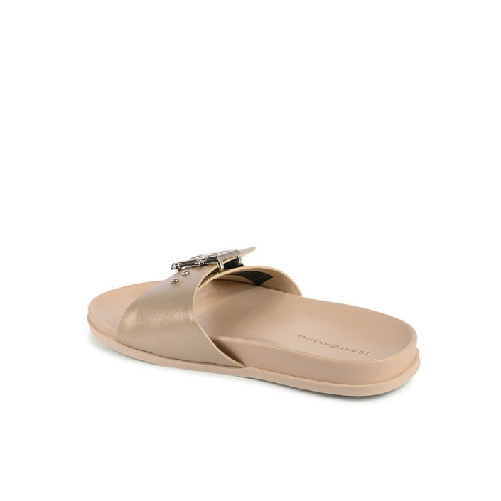 Tommy Hilfiger Womens Sandal Gold