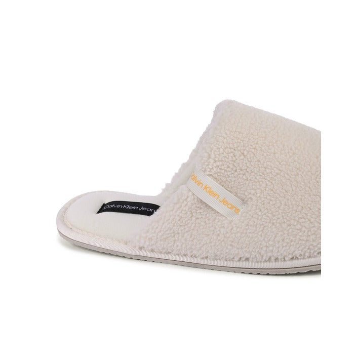 Calvin Klein Women's Slipper White