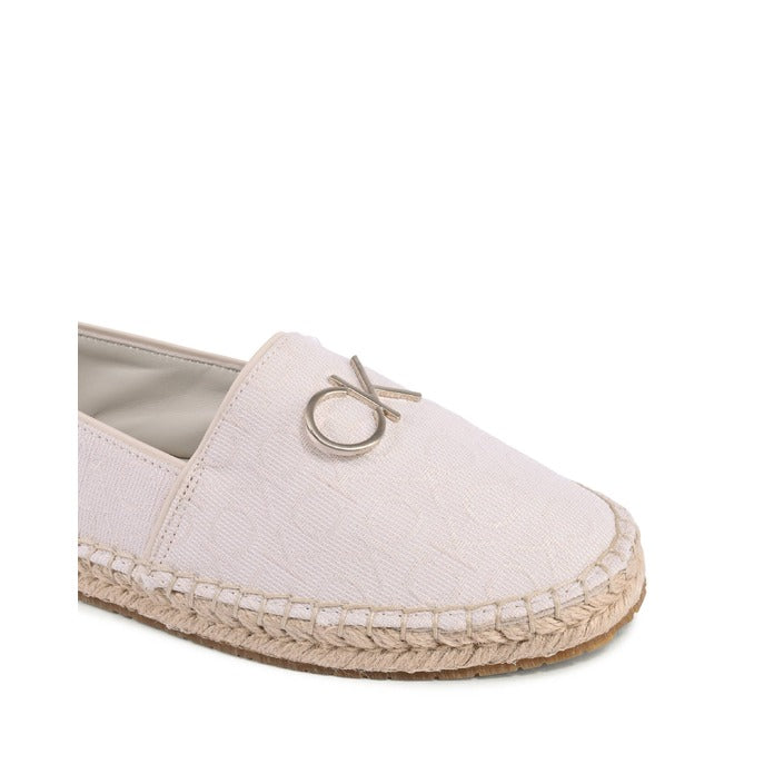 Calvin Klein Womens Espadrilles White