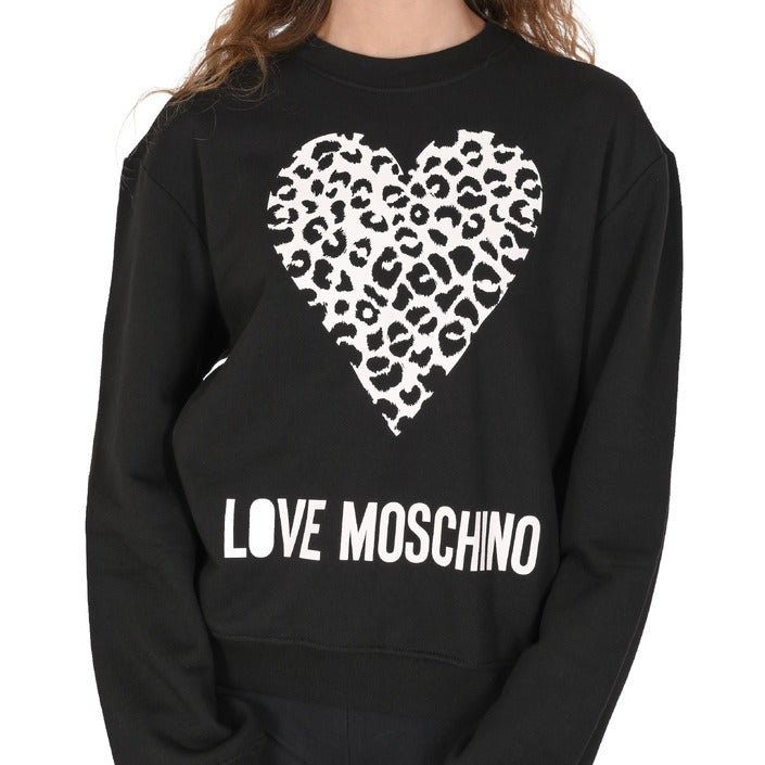 Love Moschino Women's Sweatshirt BLACK