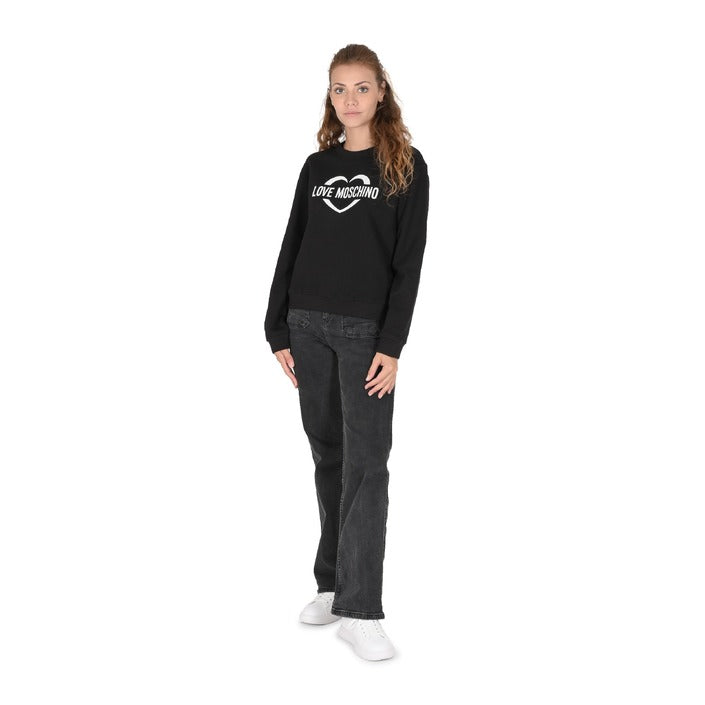 Love Moschino Women's Sweatshirt BLACK