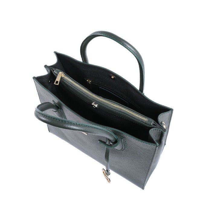 V Italia by VERSACE Women's Handbag DOLLARO VERDE SCURO