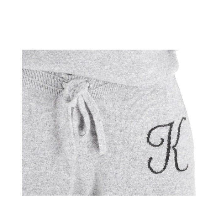 Crown of Edinburgh Cashmere Track Pants MORNINGSIDE GREY K