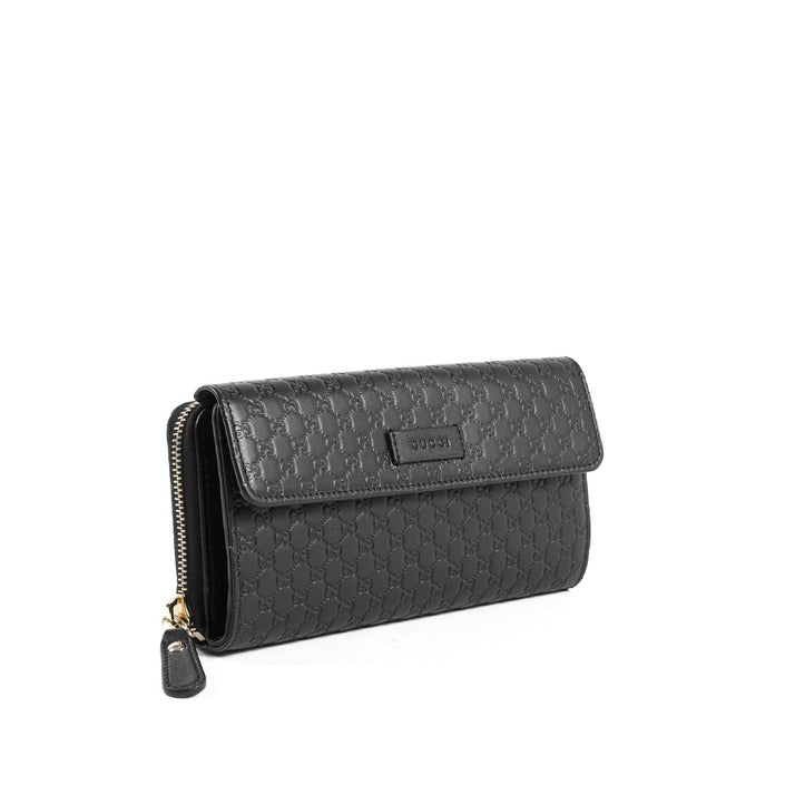 Gucci Guccissima leather wallet with zip