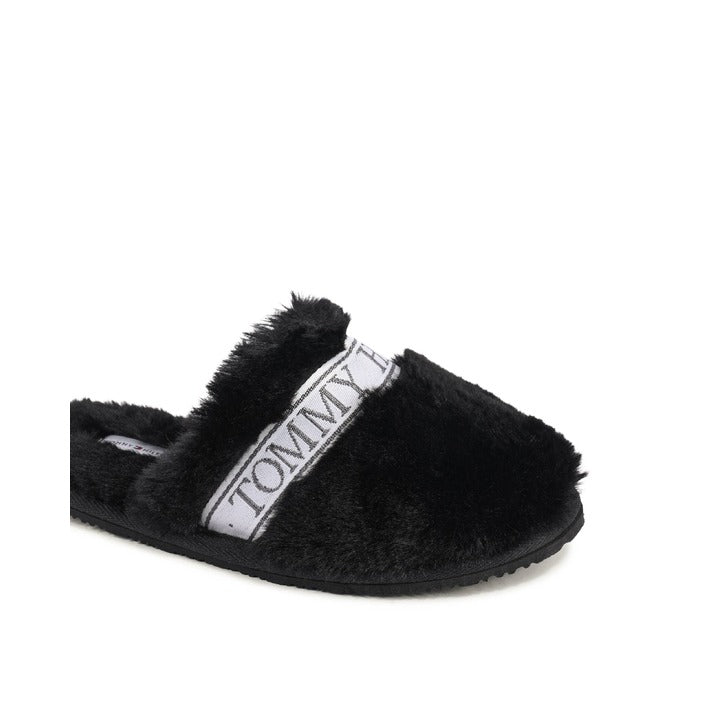 Tommy Hilfiger Womens Slipper Black