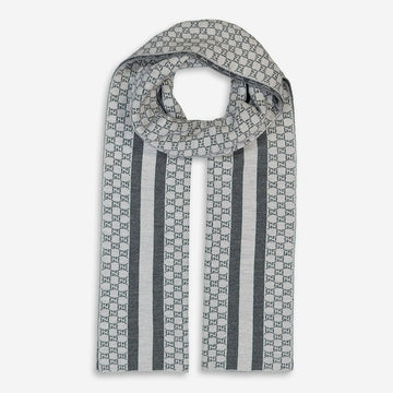 Gucci Men's Scarf 30x200 Grey