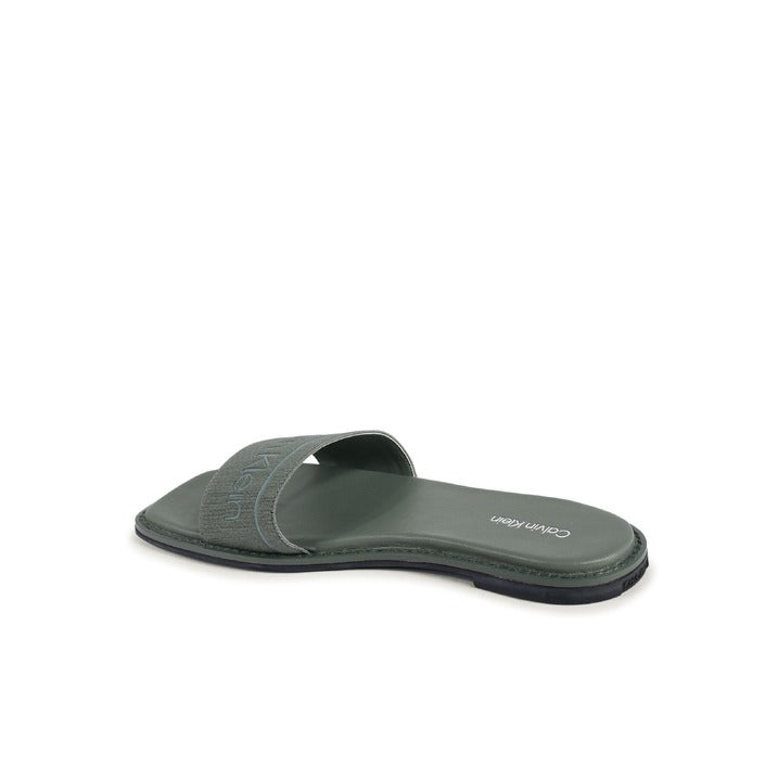 Calvin Klein Women's Sandal Green