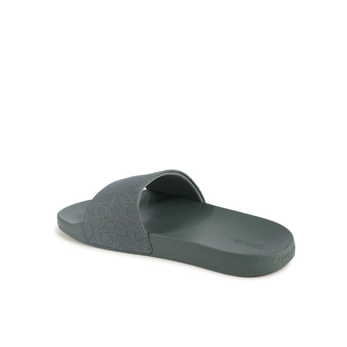 Calvin Klein Women's Slide Green