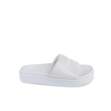 Tommy Hilfiger Women's Slide White