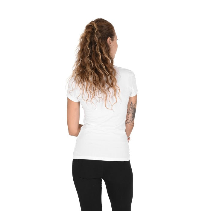 Love Moschino Women's T-Shirt OPTICAL WHITE