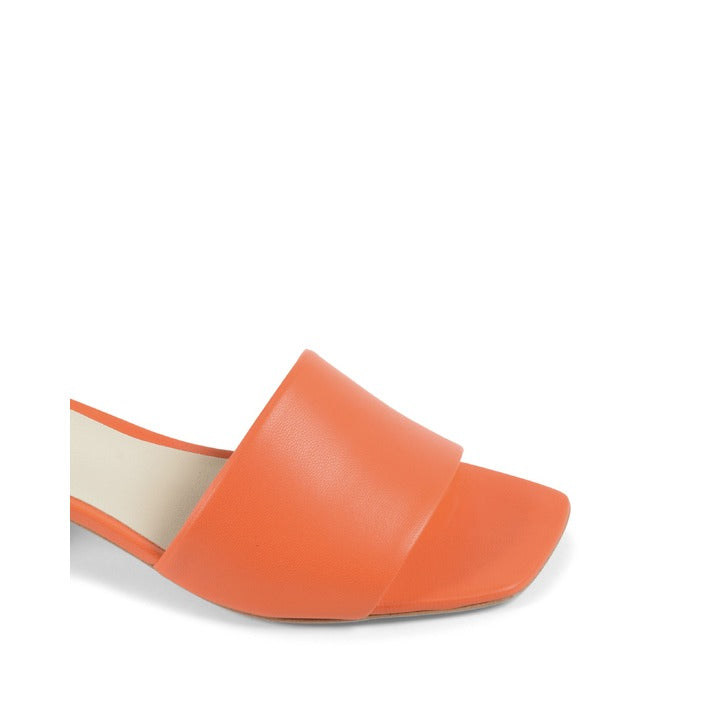 19V69 ITALIA by VERSACE Women's Sandal Orange NEPER NAPPA ARANCIO