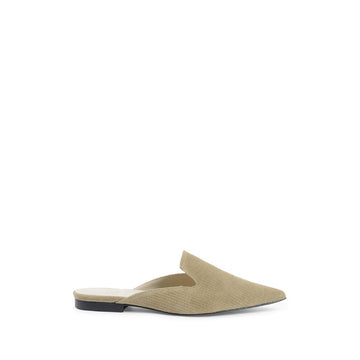 19V69 ITALIA by VERSACE Women's Slide Beige SABOT DAMITA SOFTY PUTTY