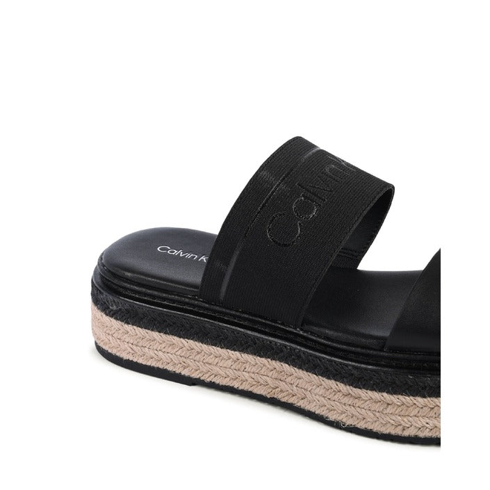 Calvin Klein Womens Wedge Black