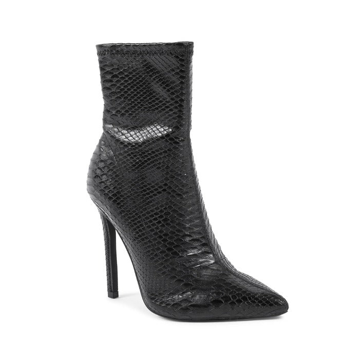 19V69 ITALIA by VERSACE Women's Ankle Boot Black NERO