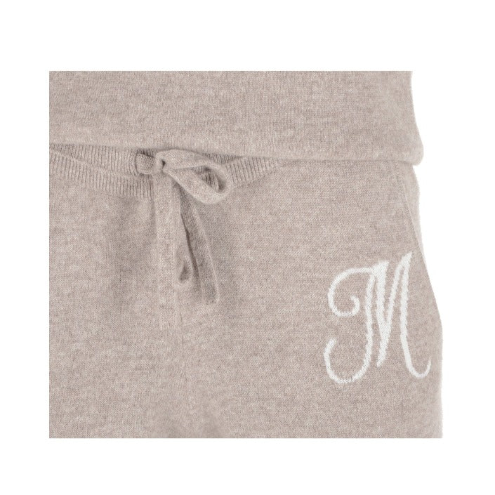 Crown of Edinburgh Cashmere Track Pants MORNINGSIDE CAMEL M