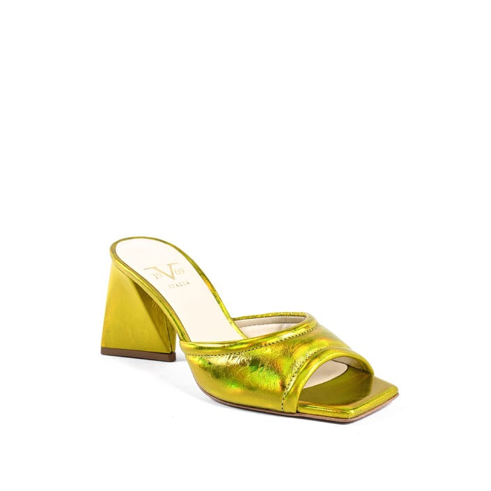 19V69 ITALIA by VERSACE Women's Sandal Yellow SIMONA KID BOTT GIALLO