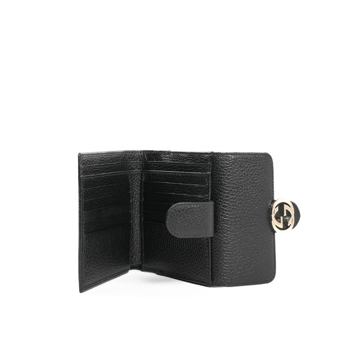 Gucci - Gucci Leather Interlocking small wallet