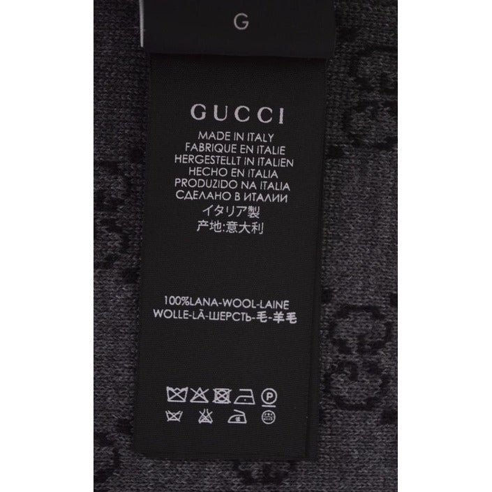 Gucci Men's Scarf 23x180 Black