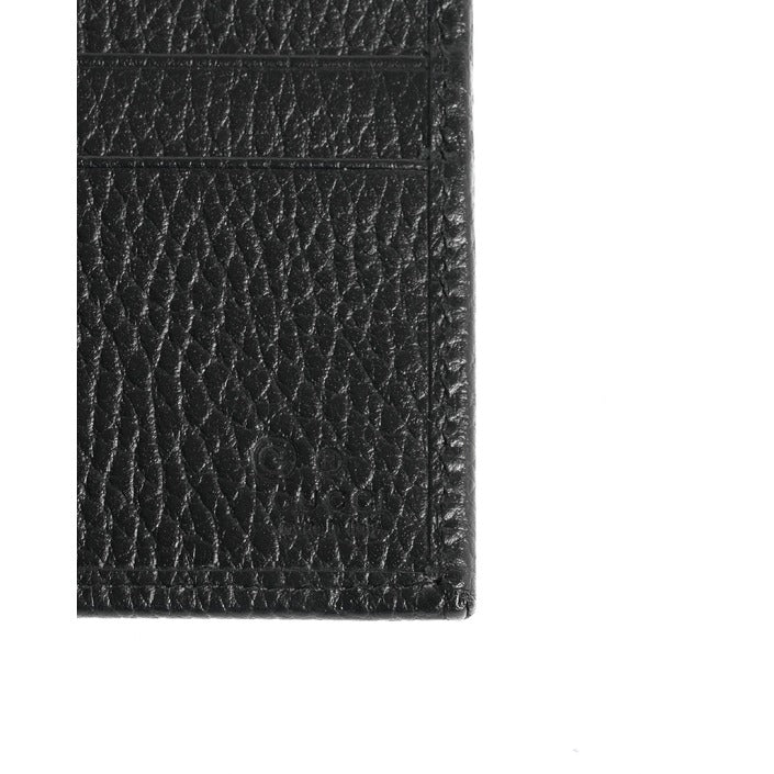 Gucci Monogram fabric and leather wallet