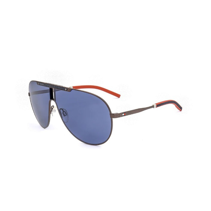 Tommy Hilfiger Men's Sunglasses MATTE RUTHENIUM BLACK
