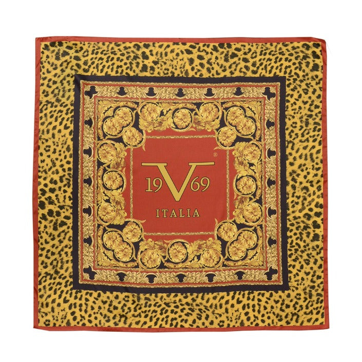 19V69 ITALIA by VERSACE Women's Foulard Multicolor ANIMALIER BAROCCO