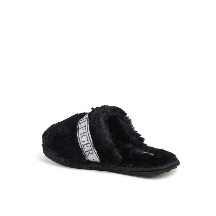 Tommy Hilfiger Womens Slipper Black