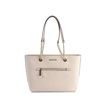 Michael Kors Medium front zip Chain Tote Bag