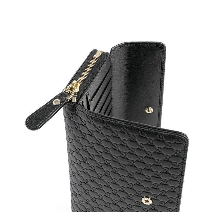 Gucci Guccissima leather wallet with zip
