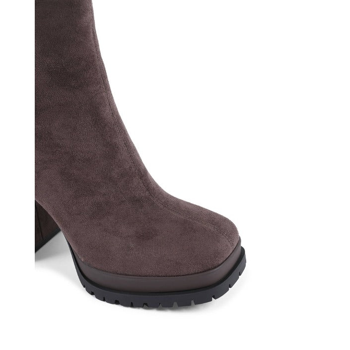 19V69 ITALIA by VERSACE Women's Ankle Boot Brown MARRONE