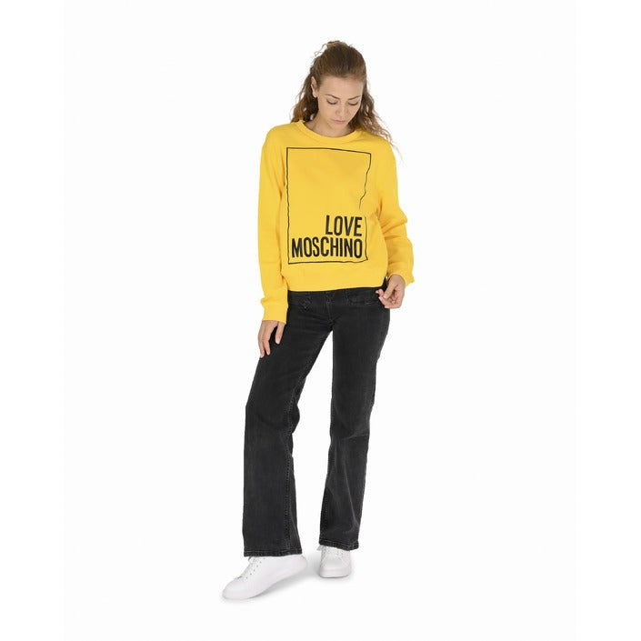 Love Moschino Women's Sweatshirt YELLOW